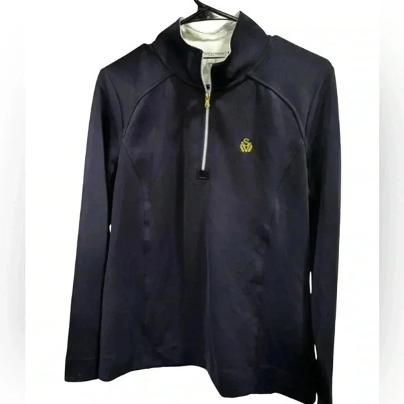 Fairway & Greene Tops - Fairway & Greene Ladies Quarter Zip,‎ Size Large, Navy, Golf Attire, Pullover